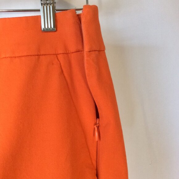 J. Crew Remi Orange Pants Size 0 - Picture 3 of 10